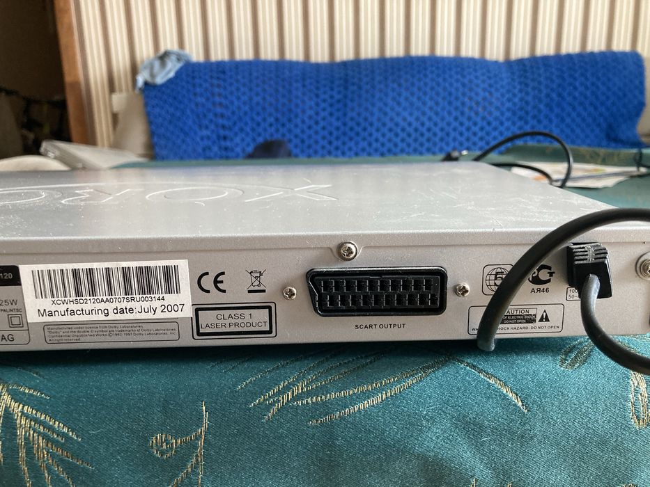 DVD плеер XORO  с караоке, Ресивер Pioneer VSX- D814