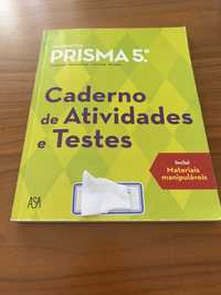 Livro caderno de atuvidades Matematica 5.º Ano