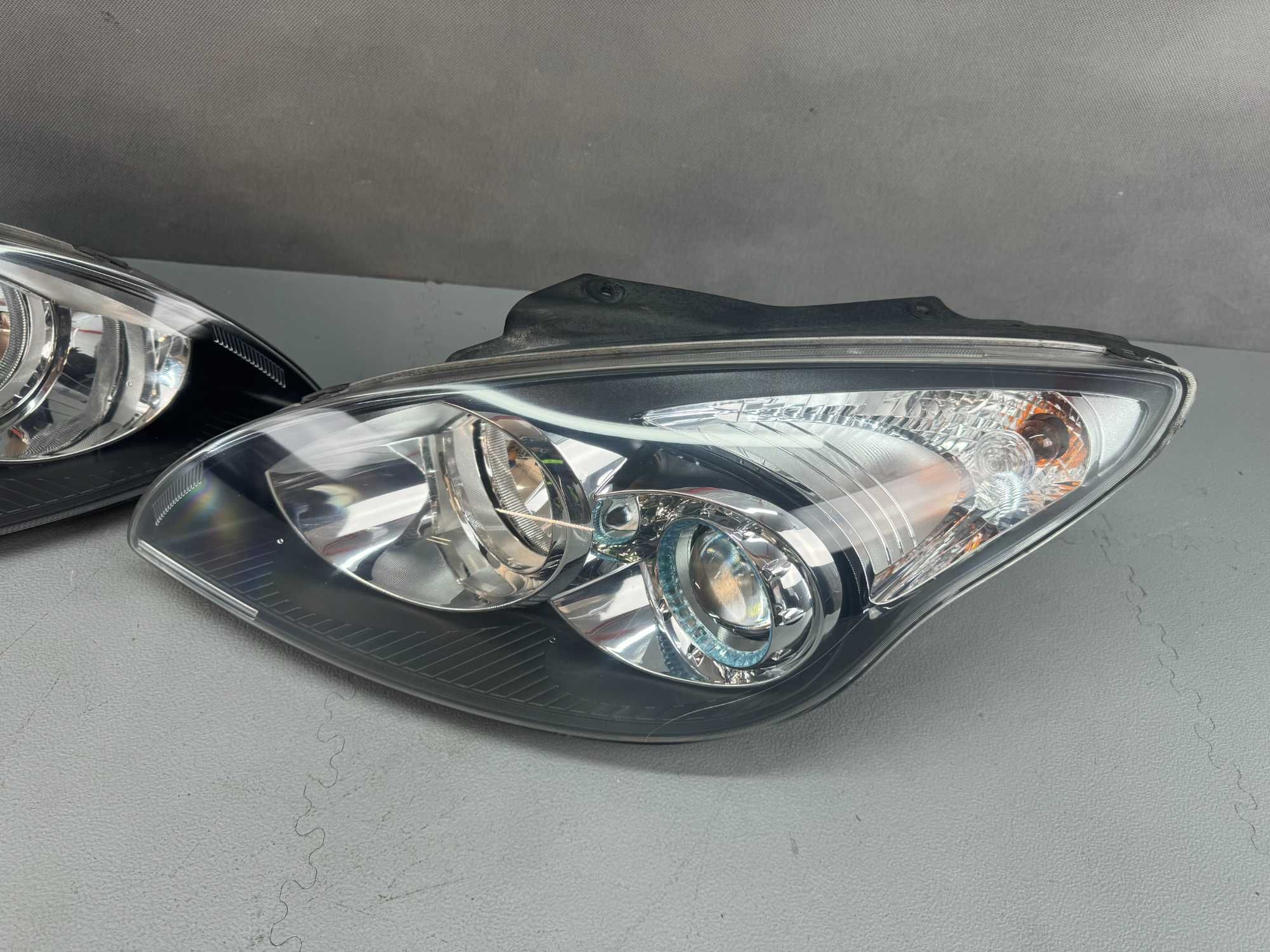 Hyundai I30 Lift Lampy Przód Przednie Lewa + Prawa Komplet Europa IGŁA