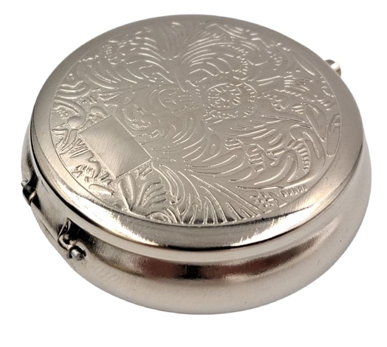 Nowa Popielniczka mini tutystyczna kieszonkowa mała metalowa