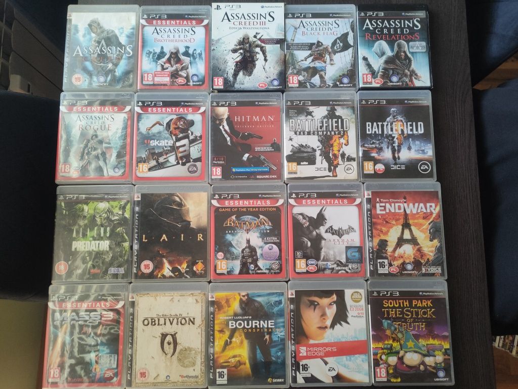GryPS3 Batman LEGO GTA5 valkyria pac Man evil within Harry Potter nfs