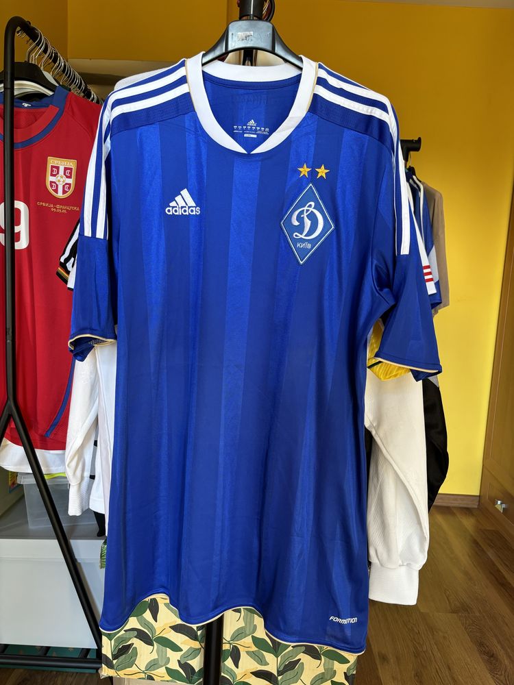 Dinamo Kijów 2011/12 XL adidas Ukraina formotion koszulka piłkarska