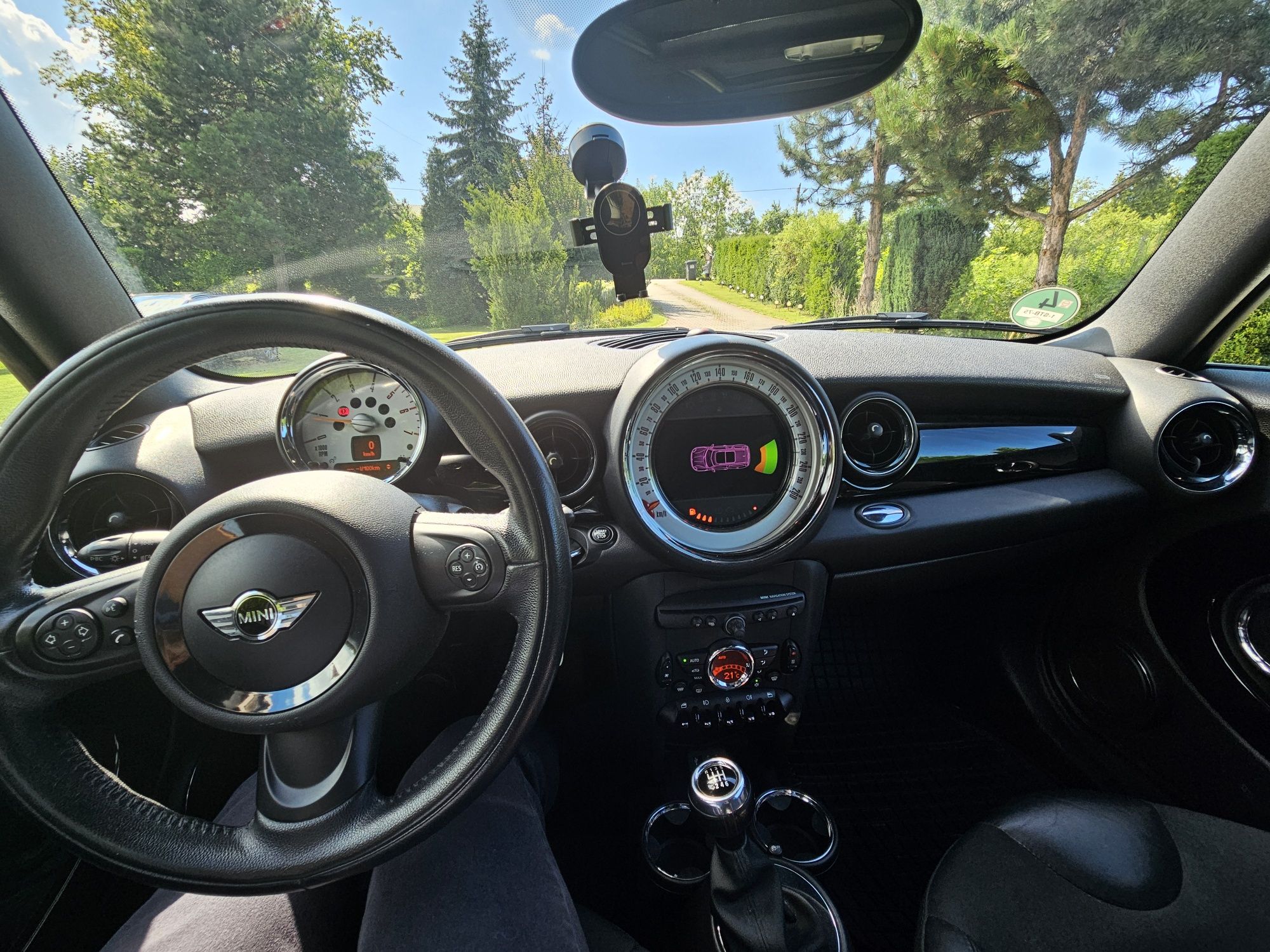 Mini clubman, diesel, szklany dach