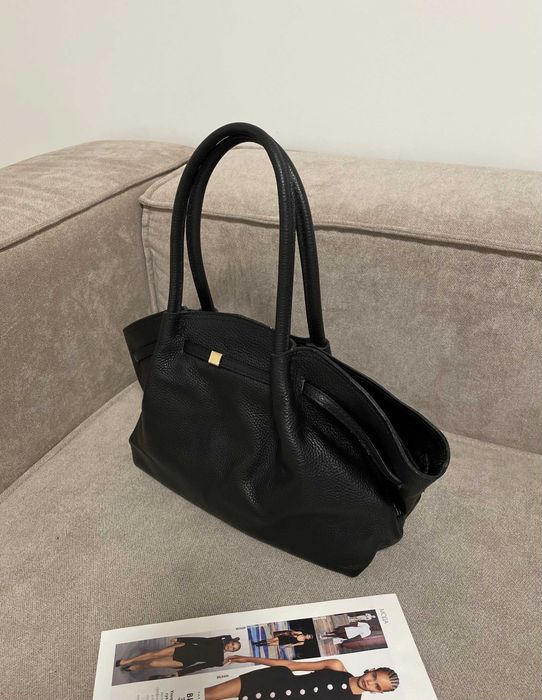 Італійська шкіряна сумка-тоут шопер Нова колекція