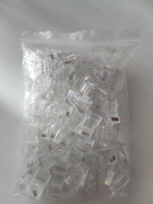 Конектор RG-45 8pin. Упаковка 100шт