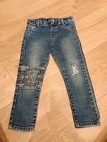 Spodnie jeans jeansowe dżins Zara r.98