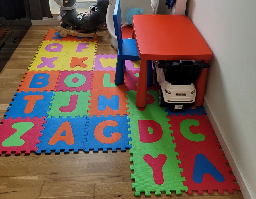 Mata piankowa puzzle litery