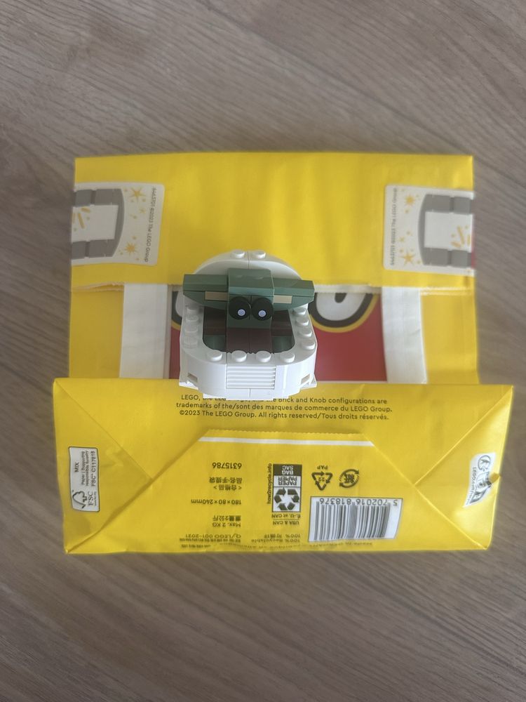 Lego minibuild - grogu - f1 - walentynki - UNIKATY