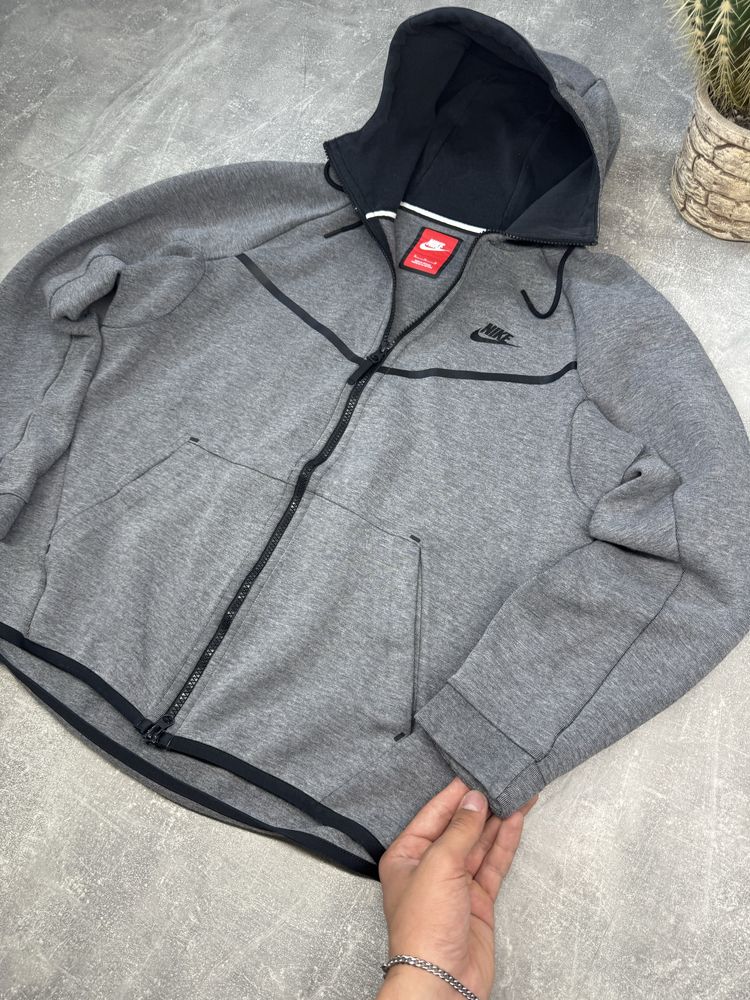 Зіп- худі NIKE TECH FLEECE найк теч фліс ОРИГІНАЛ худі nike tech fleec