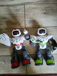 Roboty chłopięce na baterie dla bliźniaków zabawki