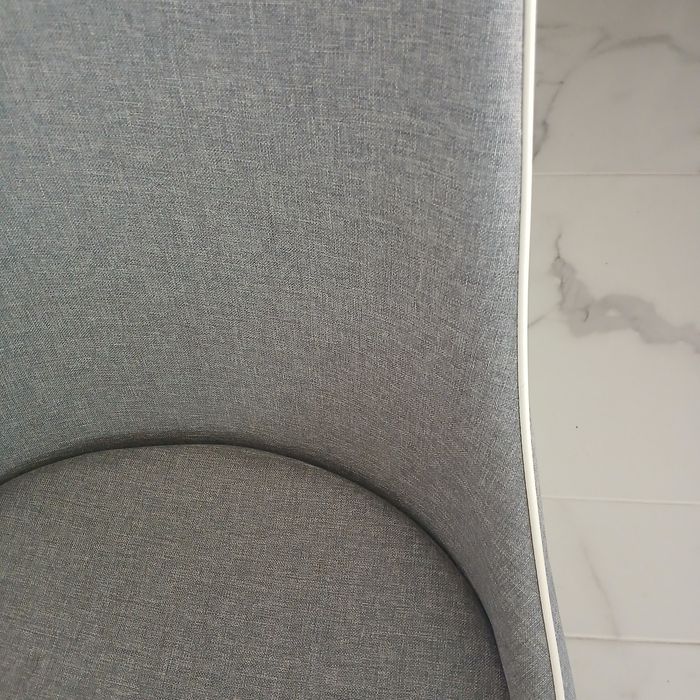 Krzesła szare 10 sztuk