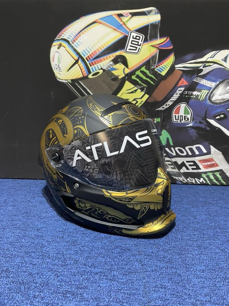 Мотошолом шлем Ruroc Atlas 4.0 Street (agv hjc shoei xlite arai shark)