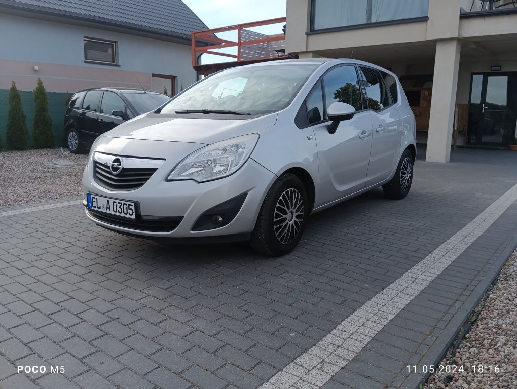 Ładny Opel Meriva B 1.4 benzyna 2011r import Niemcy zamiana