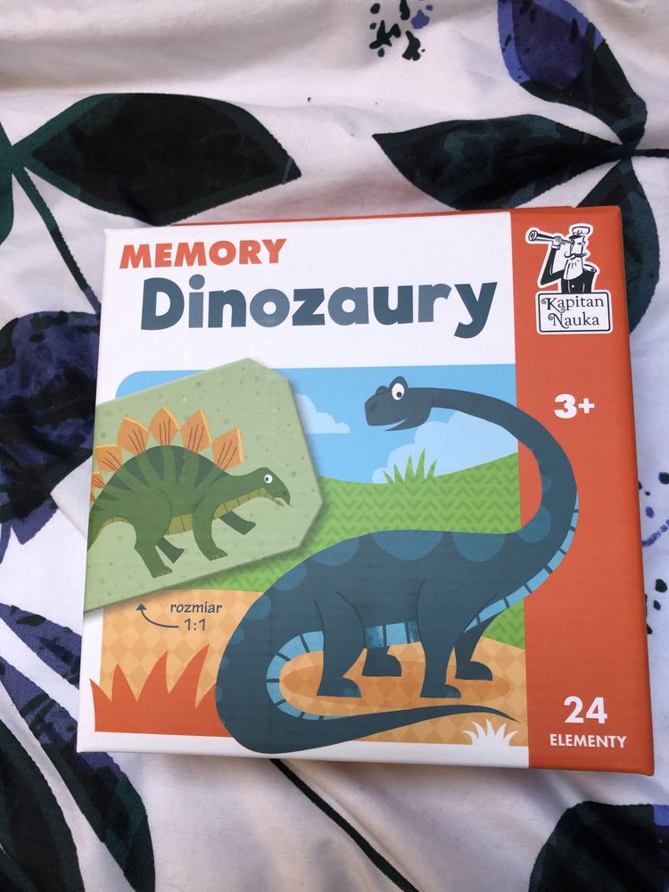 Memory dinozaury kapitan nauka nowe