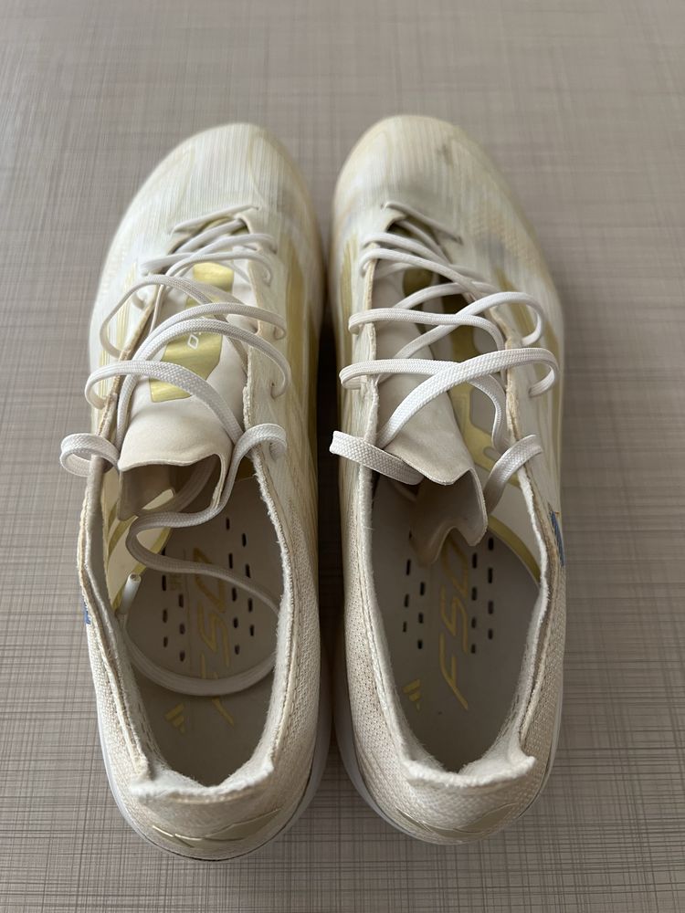 Adidas F50 Elite FG Adizero White gold