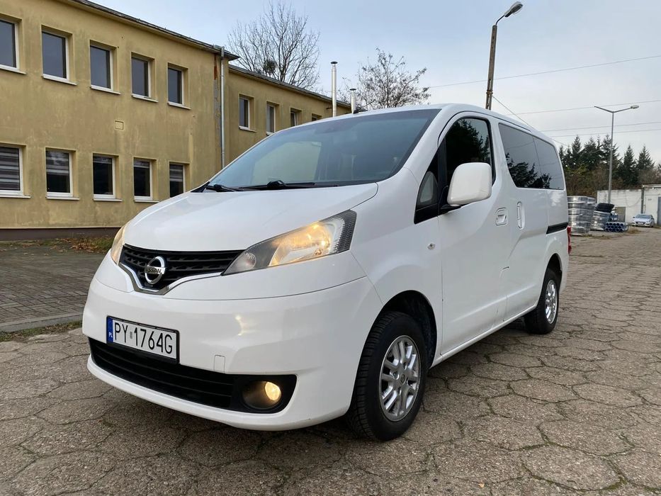 Nissan NV200 7-osobowy, Bezwypadkowy, Nowe opony, Zarejestrowany, Kamera cofania