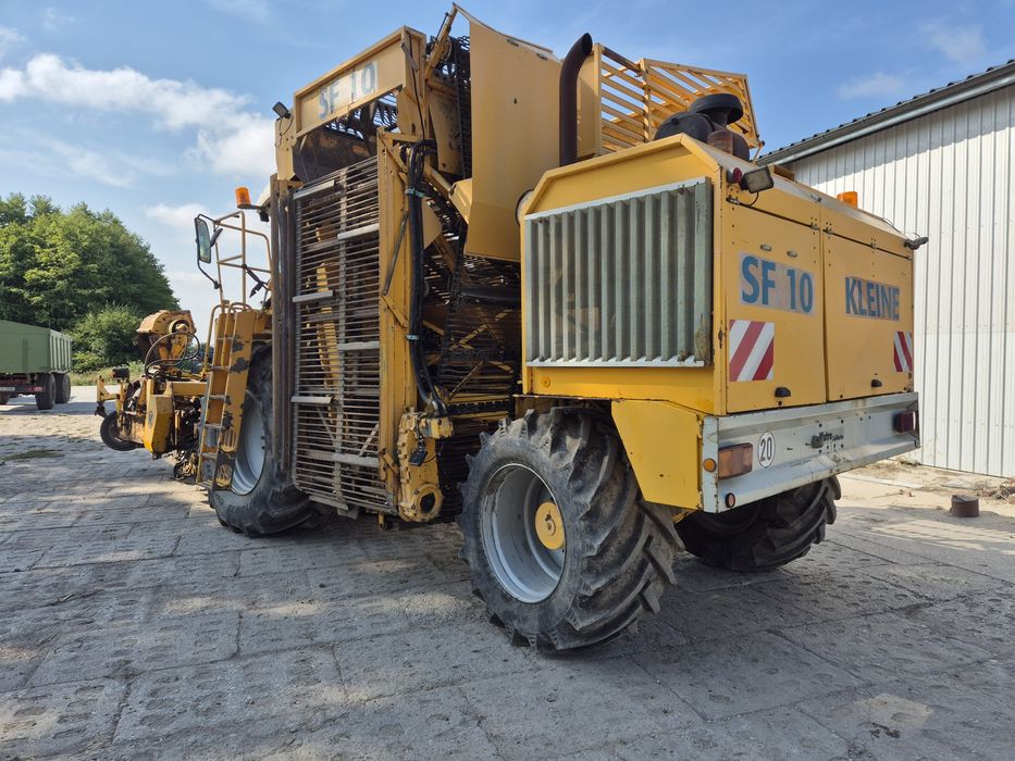 Kombajn do buraków kleine sf10