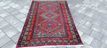 Qashqai dywan wełniany tkany ręcznie 165 x 101 cm wełna 100%