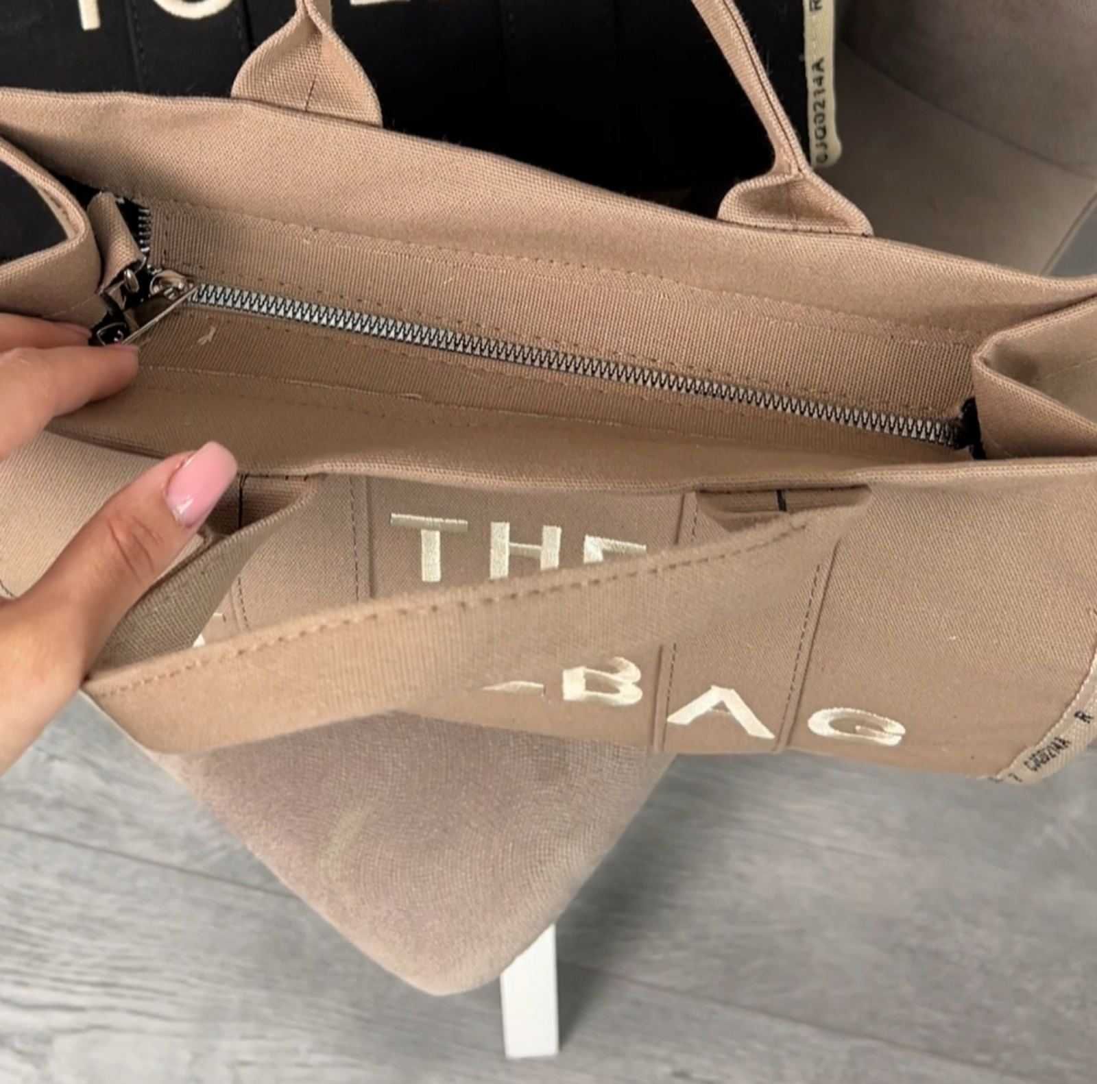 Модна жіноча сумка з тканини, шопер