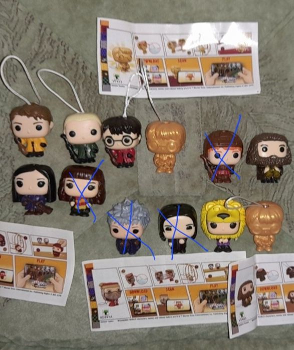 kinder joy harry potter фігурки нові + подарунок!
