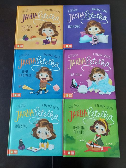 Jadzia Pętelka zestaw 6 sztuk