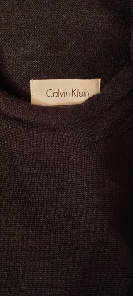 Calvin Klein топ жилет безрукавка шерсть р.S-M