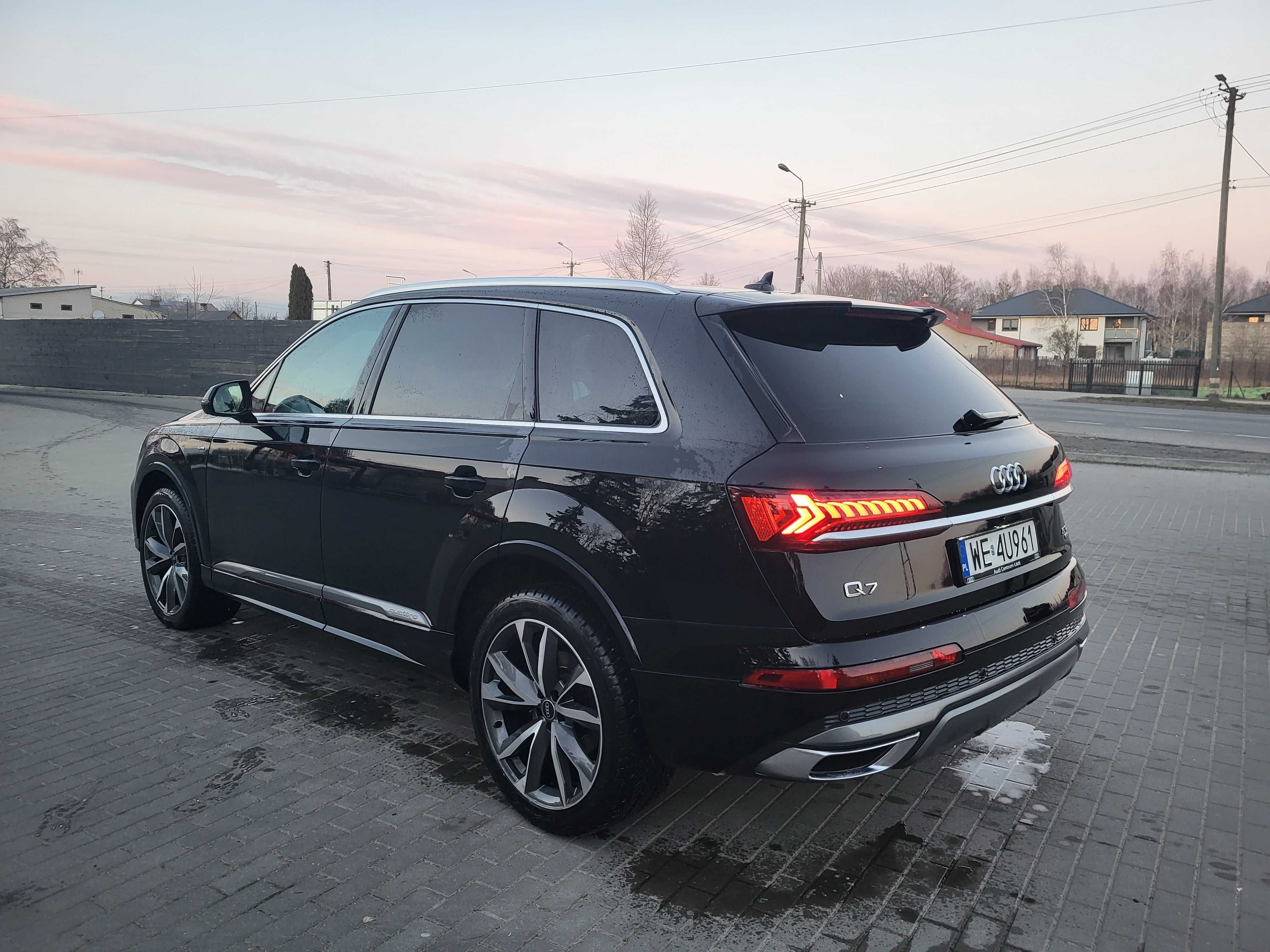 Audi Q7 Sline 45 TDI quattro -Wynajem długoterminowy bez BIK i KRD