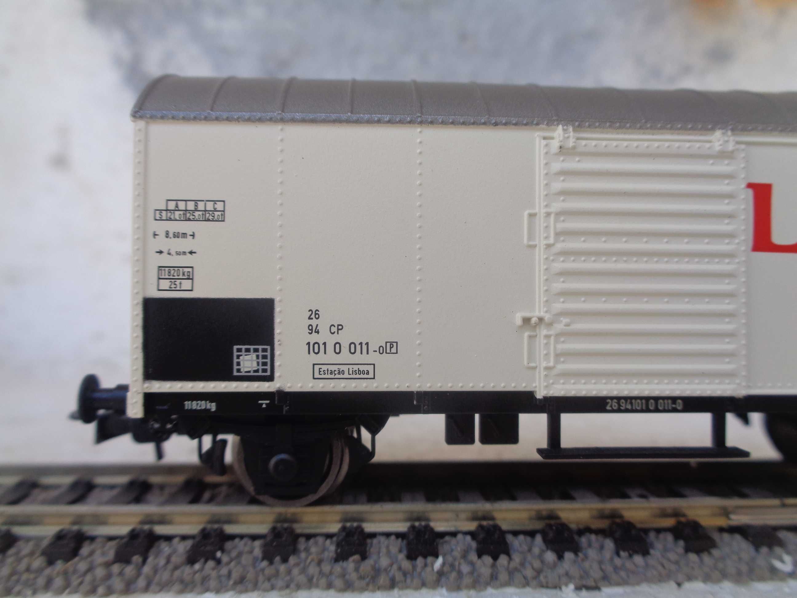 1:87 Liliput CP LUSO carruagem mercadorias Refª L222701