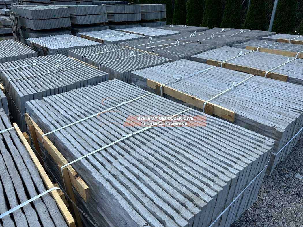 OGRODZENIE BETONOWE | ogrodzenia z płyt betonowych 50x200 | Bydgoszcz