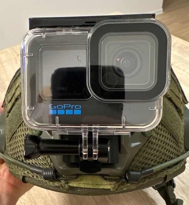 Крепление алюминиевое на NVG платформу + Аквабокс GoPro 9/10/11/12/13