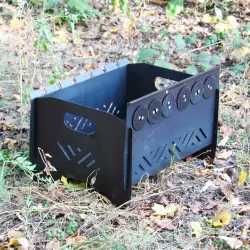 Мангал валіза з елєктроприводом  Раскладной мангал чемодан Самокрут