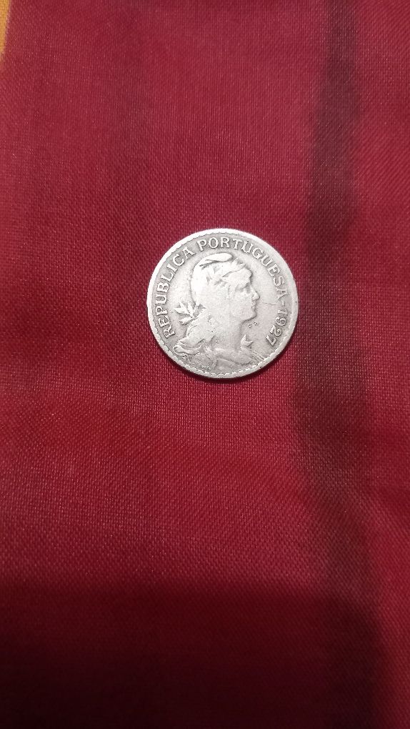 Moeda de 1 escudo de 1927