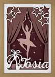 Ramka 3D Shadow Box Baletnica