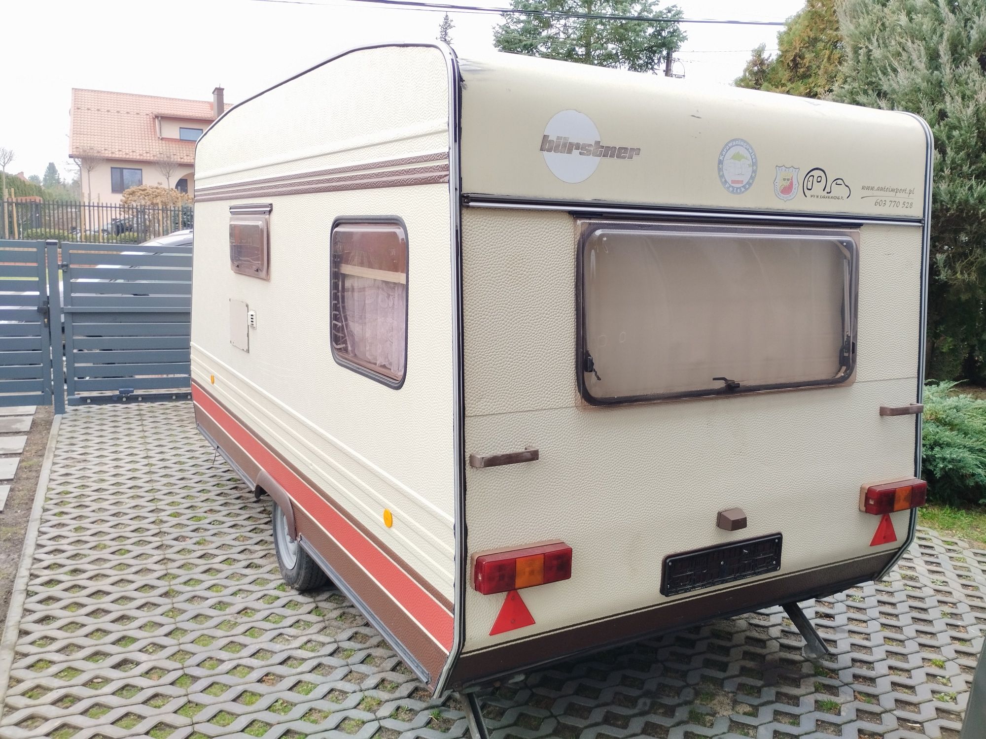 Przyczepa kempingowa Burstner Club 3484