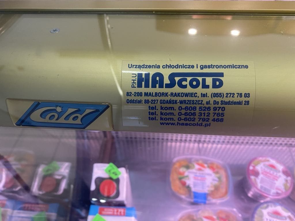 Lodówka lada mięsna/chłodnicza HasCold