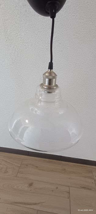 Żyrandol szklany Ovanby ikea