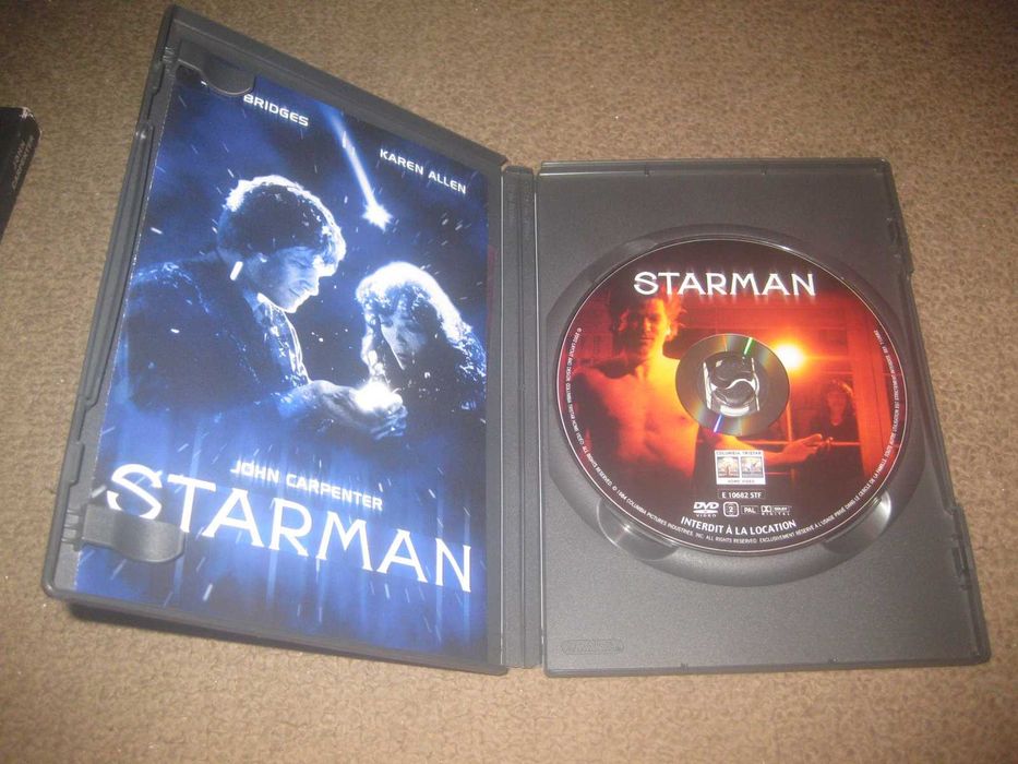 DVD "Starman- O Homem das Estrelas" de John Carpenter/Slidepack/Raro!