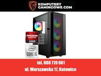 Nowy Komputer Gamingowy i5-12400F 32GB 1TB SSD AMD Radeon RX 6600 8GB