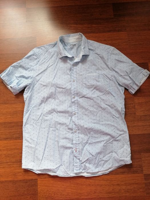 Rozm. L, S.Oliver, Męska koszula z krótkim rękawem