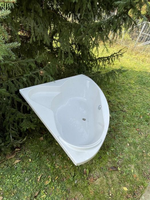 Wanna narożna dwuosobowa