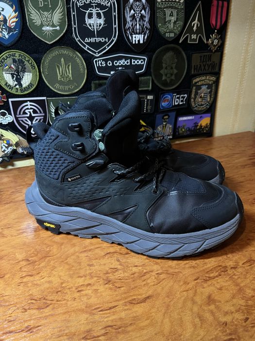 hoka one one anacapa 2 mid gtx gore-tex vibram трейлові кросівкий 27см