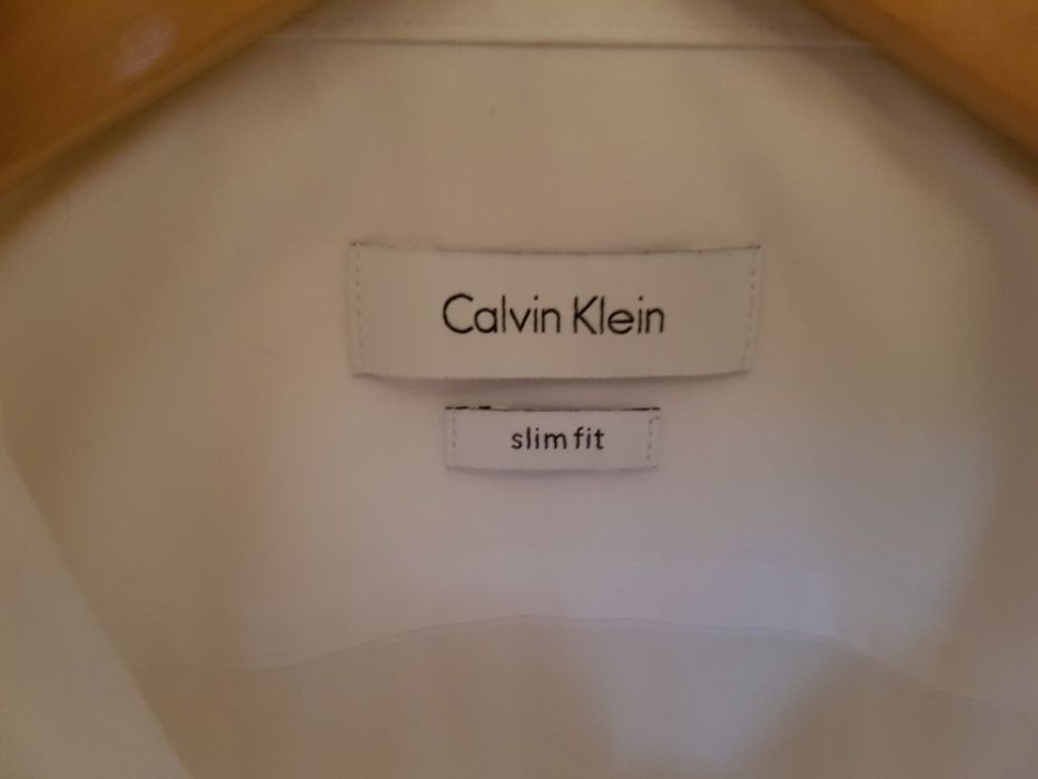 Camisa branca Calvin Klein