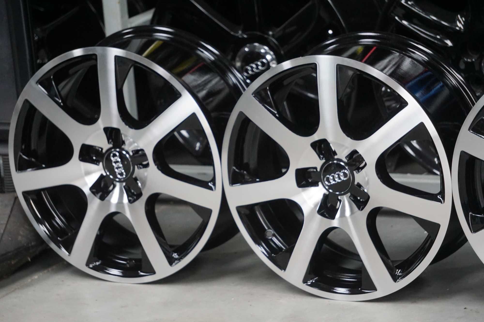 Alufelgi Audi Q5 8R0 7Jx17 et37 5x112 cb66,6 polerowany front bikolor