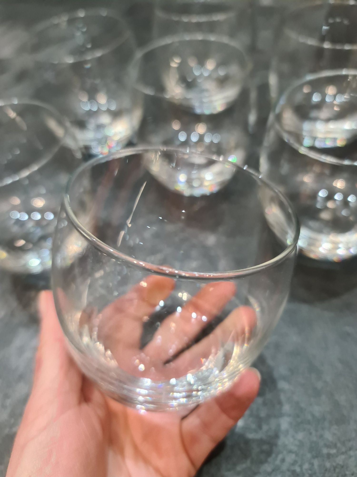 7 x szklanki do koniaku, whisky