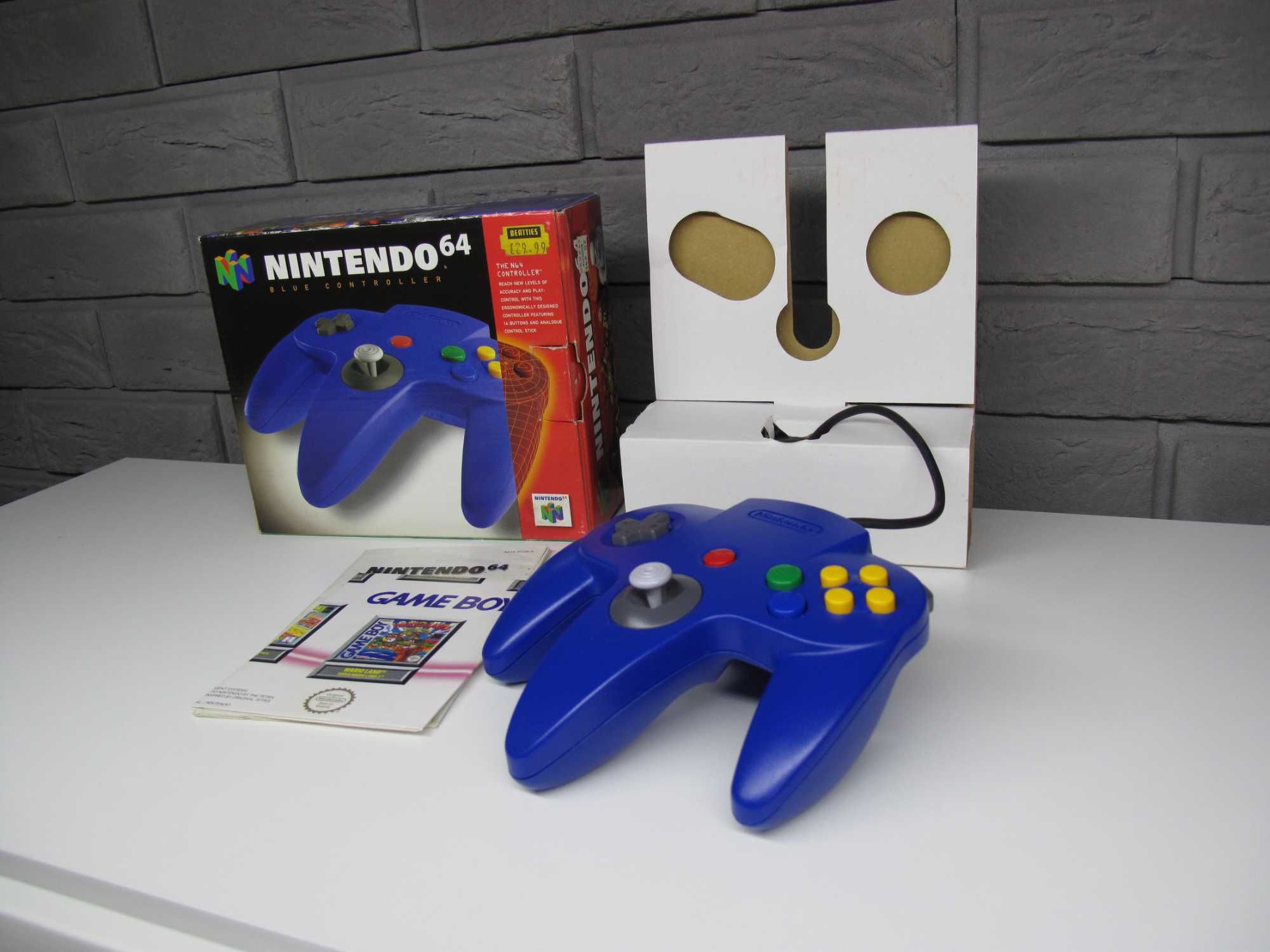 Nintendo 64 Controller Blue - N64 - Komplet