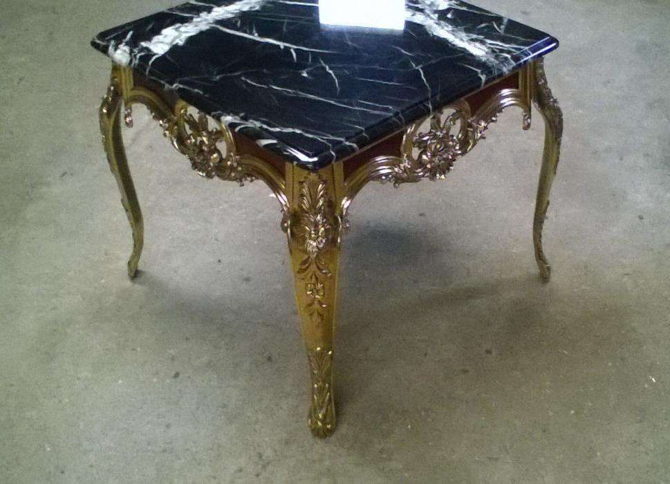 Mesas de centro em Latão, Bronze ou Alumínio NOVAS com mármore