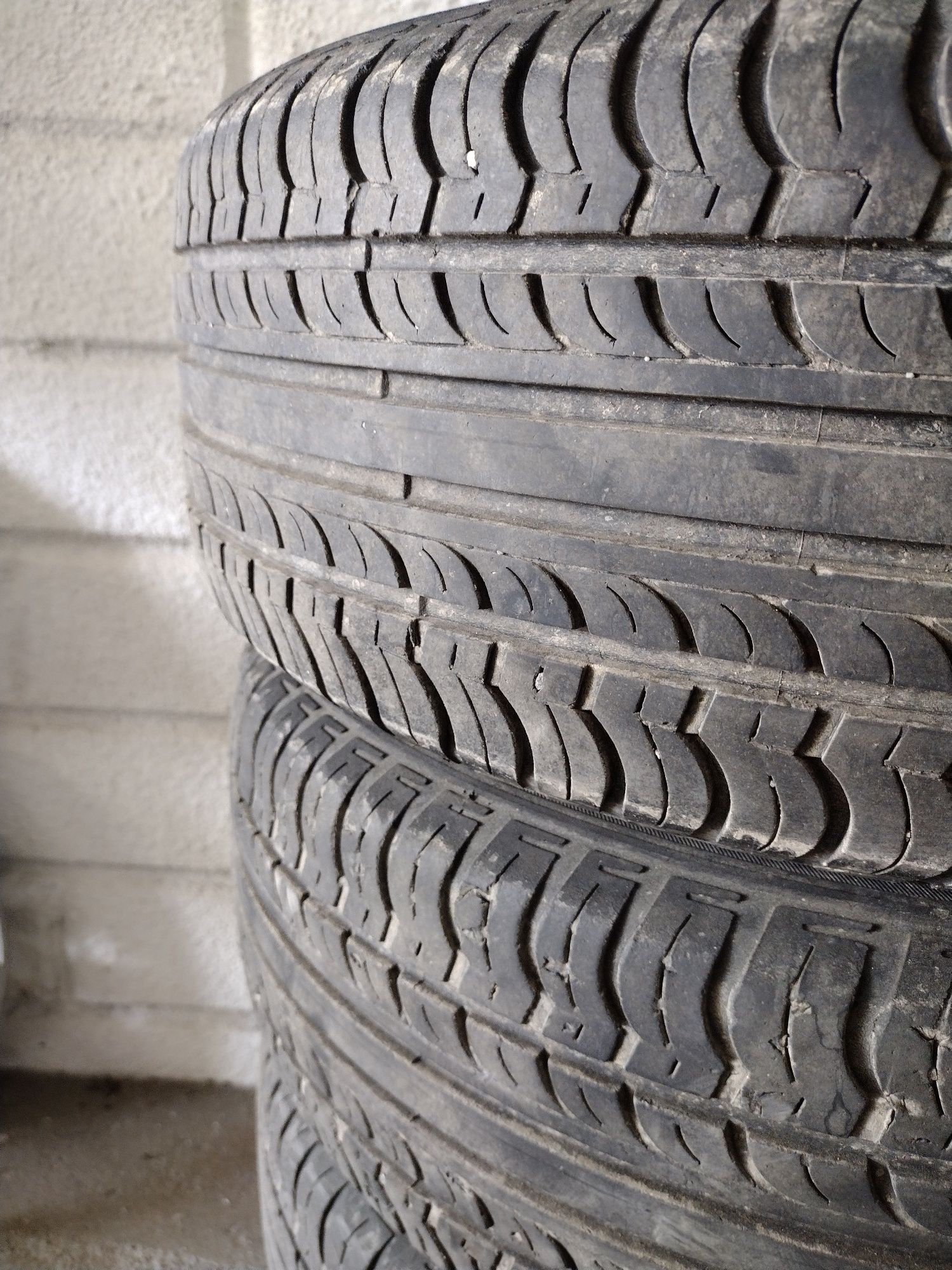 4x Alufelgi 15" ET38 oryginalne Skoda, opony letnie 195/55 R15 komplet