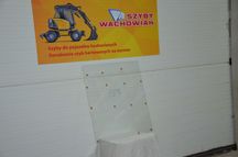 szyba ładowarka teleskopowa CAT, Deutz, JLG - dachowa  nr 167