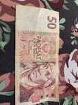 Banknot 50 koron czeskich 1997 seria E