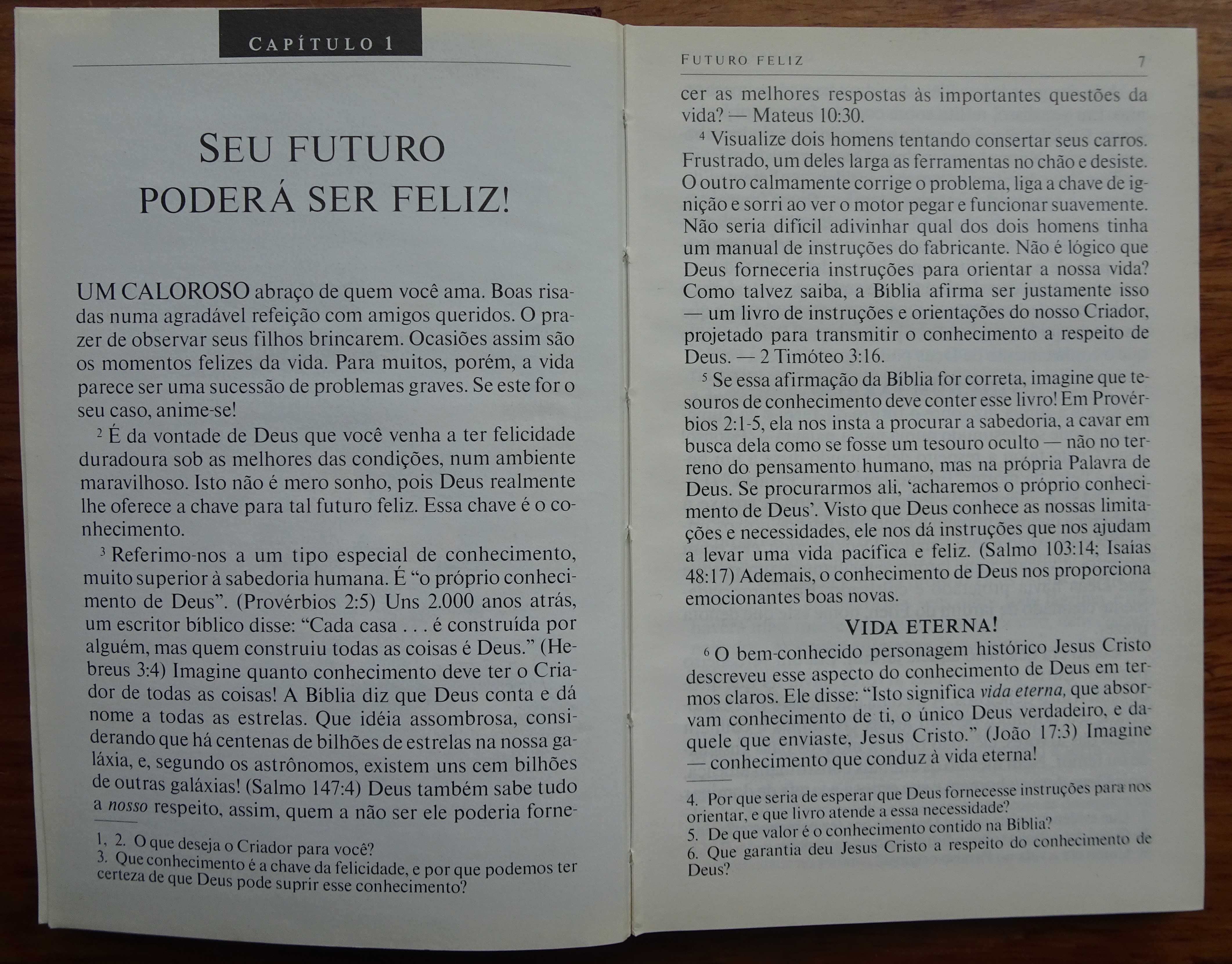 Conhecimento Que Conduz À Vida Eterna